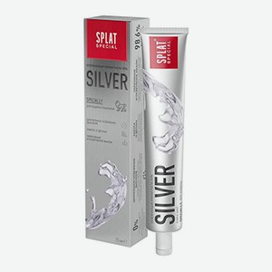 Паста-гель Splat special Silver освежающая 75 мл