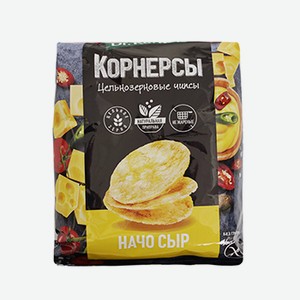 Чипсы кукурузно-рисовые Dr. Korner Начо сыр, цельнозерновые 50 г