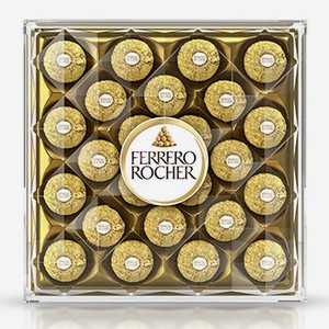 Конфеты Ferrero Rocher молочный шоколад и лесной орех 300 г