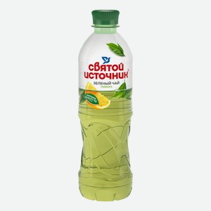 Чай зеленый холодный Святой Источник Лимон, 500 мл