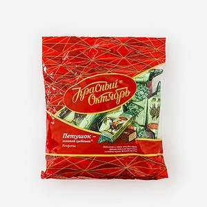Конфеты Красный Октябрь шоколадные петушок-золотой гребешок 250 г