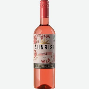 Вино Sunrise Rose розовое полусухое 12% 0.75л