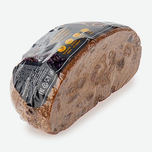 Хлеб ржано-пшеничный Рижский хлеб Ароматный с изюмом 300 г