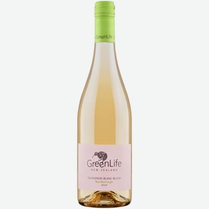 Вино GreenLife Sauvignon Blanc Blush розовое сухое 0,75 л