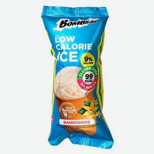 Мороженое молочное протеиновое Bombbar Ванильное в вафельном стаканчике 80 г Продукт замороженный