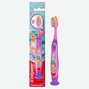 Зубная щетка детская Colgate Barbie/Star Smile 5+ ультрамягкая