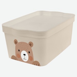 Ящик для хранения Keeplex Happy Bear, 7,5 л