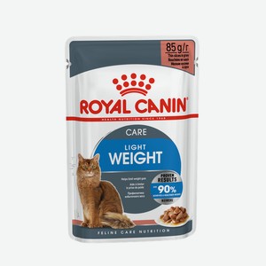 Royal Canin паучи кусочки в соусе для кошек 1-10 лет (низкокалорийный) (85 г)
