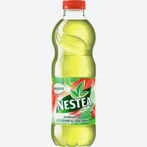 Чай Nestea зеленый клубника-малина, 1 л