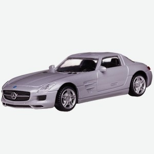 Машина Rastar «Mercedes SLS» металлическая 1:43, серебристая