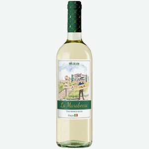 Вино Ла Марабекка бел. сух. 8,5-15% 0,75 л /Италия/