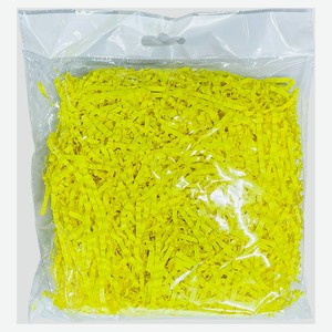 Декоративный бумажный наполнитель «Домашняя кухня» Трава жёлтая, 40 г