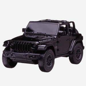 Машина Rastar «Jeep Wrangler Rubicon» металлическая 1:43, черная