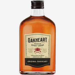 Спиртной напиток Oakheart Ориджинал 35 % алк., Италия, 0,2 л