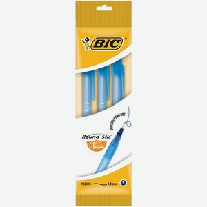Ручка шариковая BIC Round Stic Classic синий 3 шт