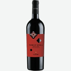 Вино Corte Camari Неро Д Авола красное полусухое 13.5% 750мл