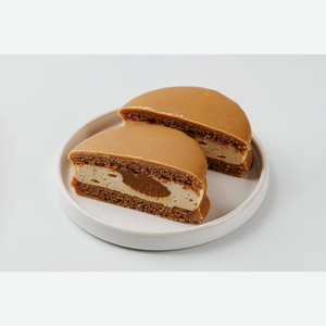 Пирожное веган Sweet бисквит гречишный с суфле и карамелью, кафе 55 г