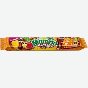 Жевательная конфета Mamba кола и фрукты 80 г