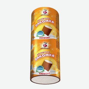 Мороженое Филевская Лакомка пломбир в шоколадной глазури, батончик 90 г