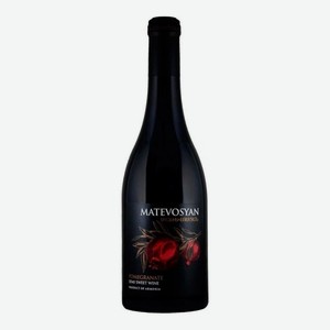Вино Матевосян Гранатовое, плодовое, полусладкое, 0,75 л, 10%