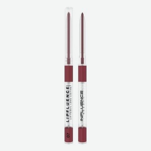 Автоматический карандаш для губ Lipfluence Lip Pencil Long Lasting 0,28г: 07 Нюд темно-розово-коричневый