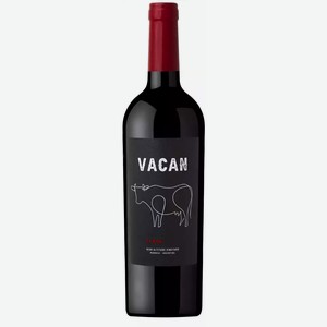 Вино сортовое ординарное ВАКАН СИРА МЕНДОСА 12-15,5% КР. СУХ. 0,75Л