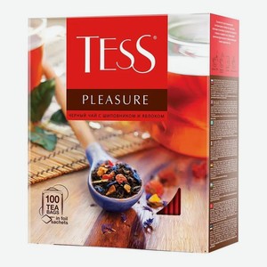 Чай черный Tess Plaesure 100пак