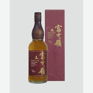 Виски Fujigane Pure Malt, подарочная коробка, 0.7л., 43%, Япония