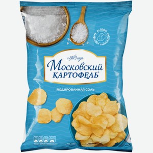 Чипсы Московский Картофель с йодированной солью 60 г