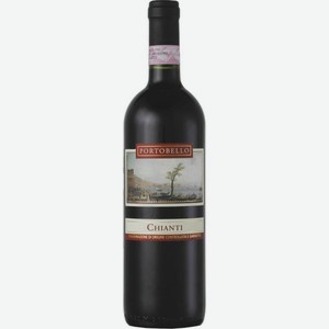Вино Портобелло Кьянти DOCG TOSCANA Красное Сухое 0.75л