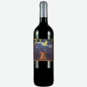 Вино Контиго Темпранильо DO JUMILLA Красное Сухое 0.75л