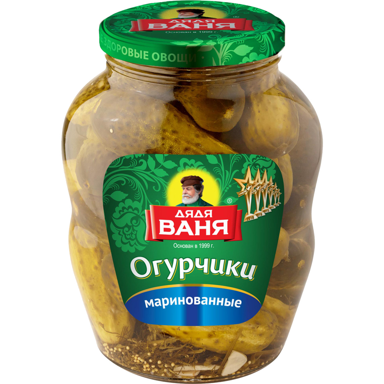 Огурчики Дядя Ваня маринованные 1.8кг