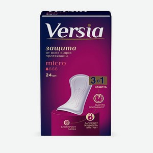 Урологические прокладки Versia для женщин гигиенические впитывающие Micro 24 шт
