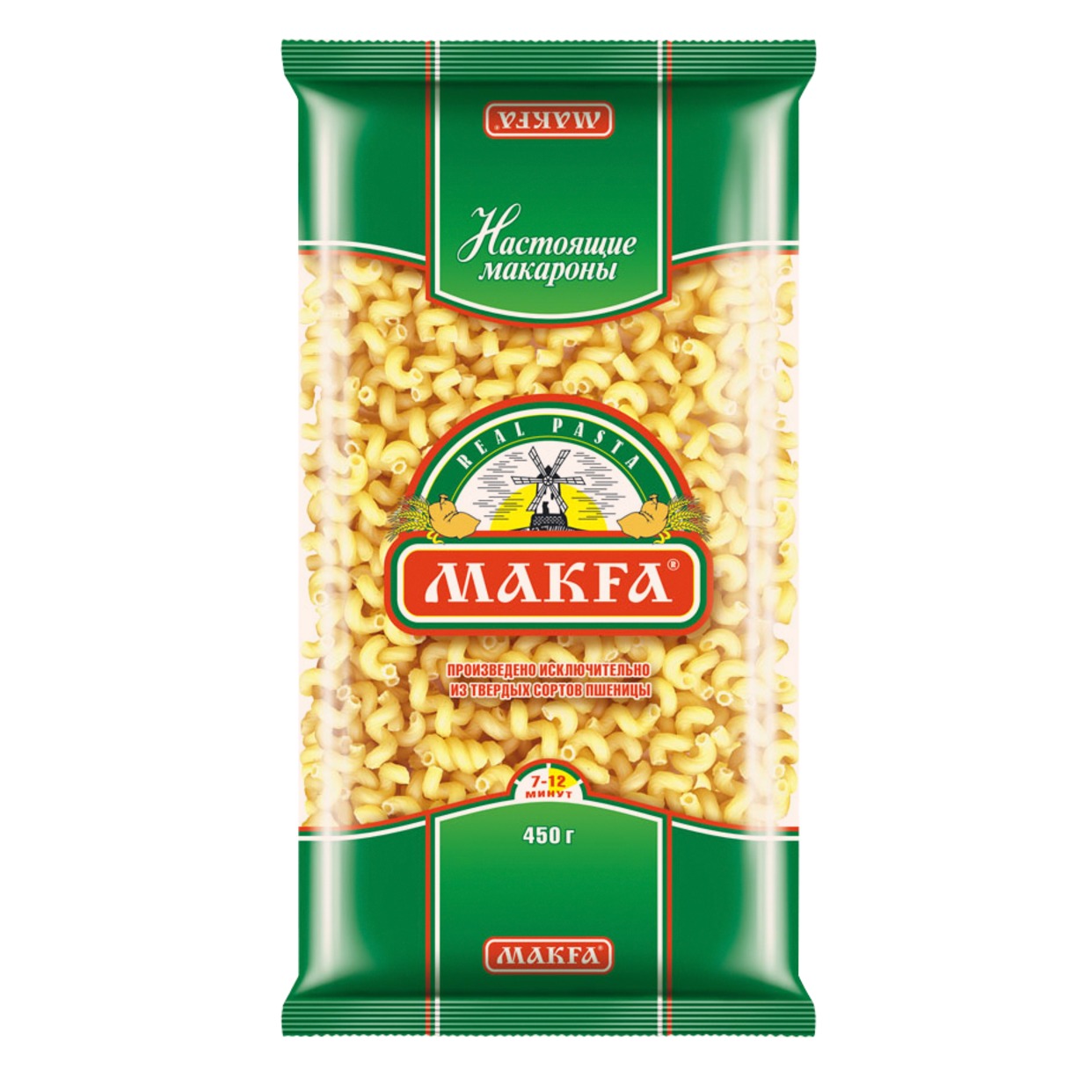 Макароны Макфа Виток 450г в магазине Пятёрочка - цена, где купить и ...