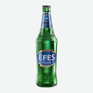 Пиво Эфес Пилсенер, светлое, ст/б, ж/б, 5%, 0,45 л