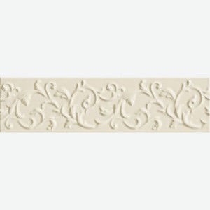 Бордюр Ascot Ceramiche Glamourwall GMOL20B Onyx List Baroque 6,5x25 см