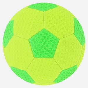Мяч футбольный пляжный размер 5 желтый 2948272