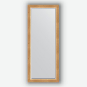 Зеркало с фацетом в багетной раме Evoform сосна 62 мм 61х151 см