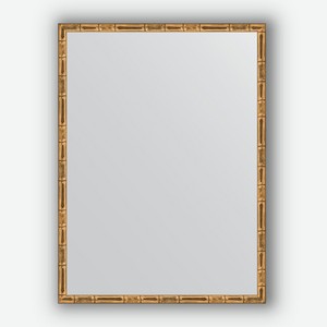 Зеркало в багетной раме Evoform золотой бамбук 24 мм 57х77 см