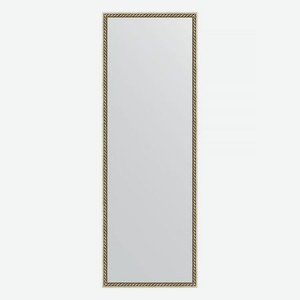Зеркало в багетной раме Evoform витая латунь 26 мм 48х138 см