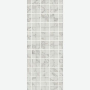 Декор Kerama Marazzi Алькала белый мозаичный 20x50 см MM7203