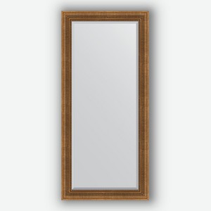 Зеркало с фацетом в багетной раме Evoform бронзовый акведук 93 мм 77х167 см
