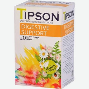 Чай Tipson Digestive Support, 1,3 х 20 пак