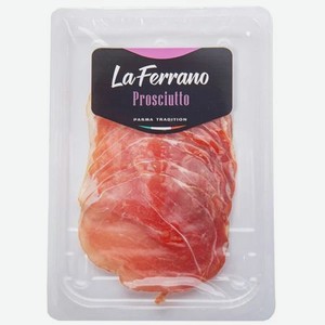 Окорок La Ferrano Prosciutto свиной сыровяленый нарезка, 70 г