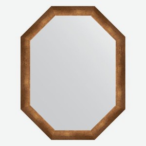 Зеркало в багетной раме Evoform состаренная бронза 66 мм 72x92 см