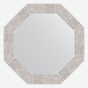 Зеркало в багетной раме Evoform соты алюминий 70 мм 57x57 см