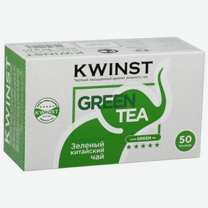 Чай зеленый Kwinst цейлонский 50 пакетиков