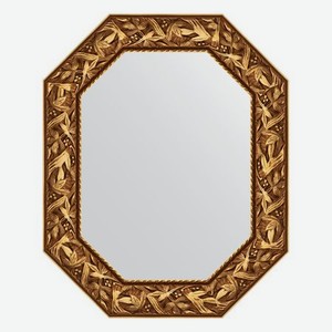 Зеркало в багетной раме Evoform византия золото 99 мм 63x78 см