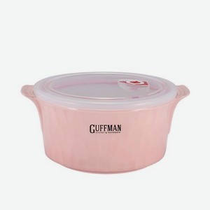 Контейнер с крышкой Guffman Ceramics 2,2 л розовый
