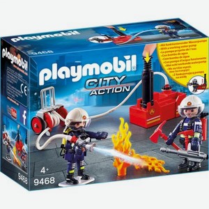 Playmobil Playmobil Конструктор Пожарные с водяным насосом